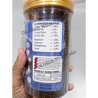 Gold Fish Food JM Aqua Taiwan (Hủ 500gram) thức ăn cao cấp cho cá vàng, gold fish