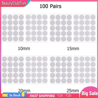 100 Cặp Chấm Miếng Dán Móc Vòng Với Snap Fastener Chấm Miếng Dán Cho Túi Xách