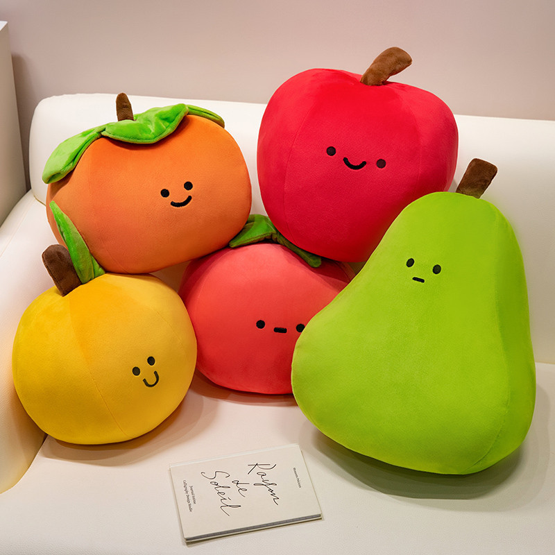 Rytanda Trái Cây Sang Trọng Đồ Chơi Mô Phỏng Dễ Thương Búp Bê Trái Cây Apple Bí Ngô Quả việt quất Cà Chua Hoa Hồng, Quả Lê, Búp Bê Cam Quà Tặng Trẻ Em, Quà Tặng Sinh Nhật Bạn Gái