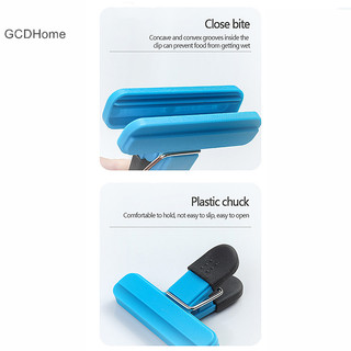 Gcdhome Silicone Niêm Phong Kẹp, Nhà Bếp Bảo Quản Độ Ẩm Túi Nhựa Niêm Phong Thực Phẩm Trà Sữa Đồ Ăn Nhẹ Kẹp HOT