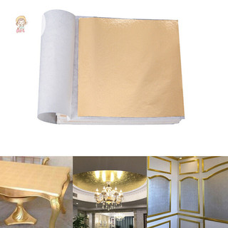 Twe 100 Tờ Lá Vàng Lá Mạ Vàng Thủ Công Mỹ Nghệ Giấy Trang Trí Dụng Cụ VN