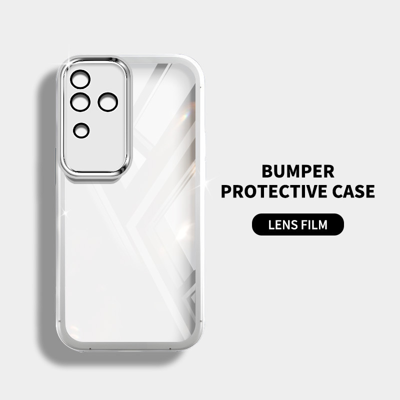 Ốp điện thoại trong suốt màu siêu mỏng YBD cho Vivo Y200 V40 Lite Y39 V40 Pro V30 Pro V30E V40E V50 Lite Vỏ mềm silicon trong suốt thời trang nữ tính