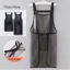 Tạp dề làm việc SUNKISSD, Tạp dề nhà bếp chống thấm nước PVC, Tạp dề làm sạch chống bụi bẩn màu đen trong suốt chống dầu