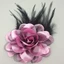 JVSUB Corsage, Phù Hợp Với Áo Len Áo Trang Sức Huy Hiệu Phụ Kiện Trâm Hoa Lớn, Tiệc Cưới Trang Trí Vải Handmade Phụ Kiện Màu Trơn Pin Trâm