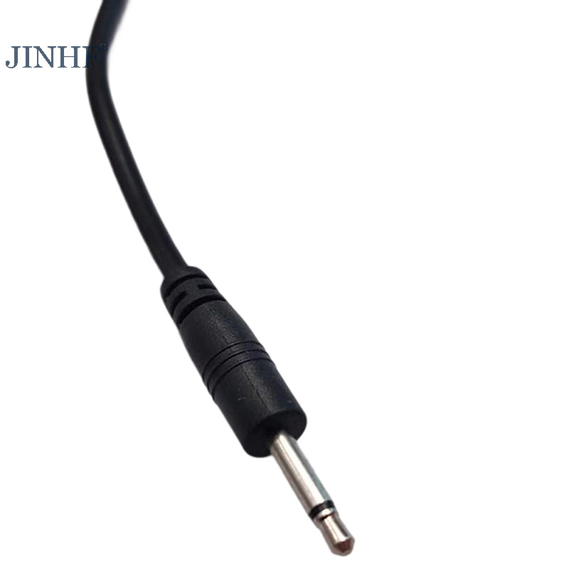 Dây sạc cáp sạc JINHF USB sang AUDIO 2.5mm cho máy mát xa đũa phép có thể sạc lại (Đen 24AWG) HOT