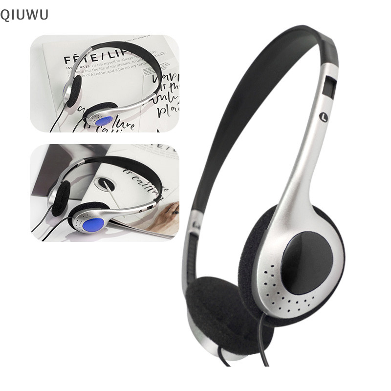 QIUWU Thời Trang Vintage Retro Cổ Điển Tai Nghe 80 Cho CD MD Walkman MP3 Shoog Pose Mẫu Tai Nghe Cho.
