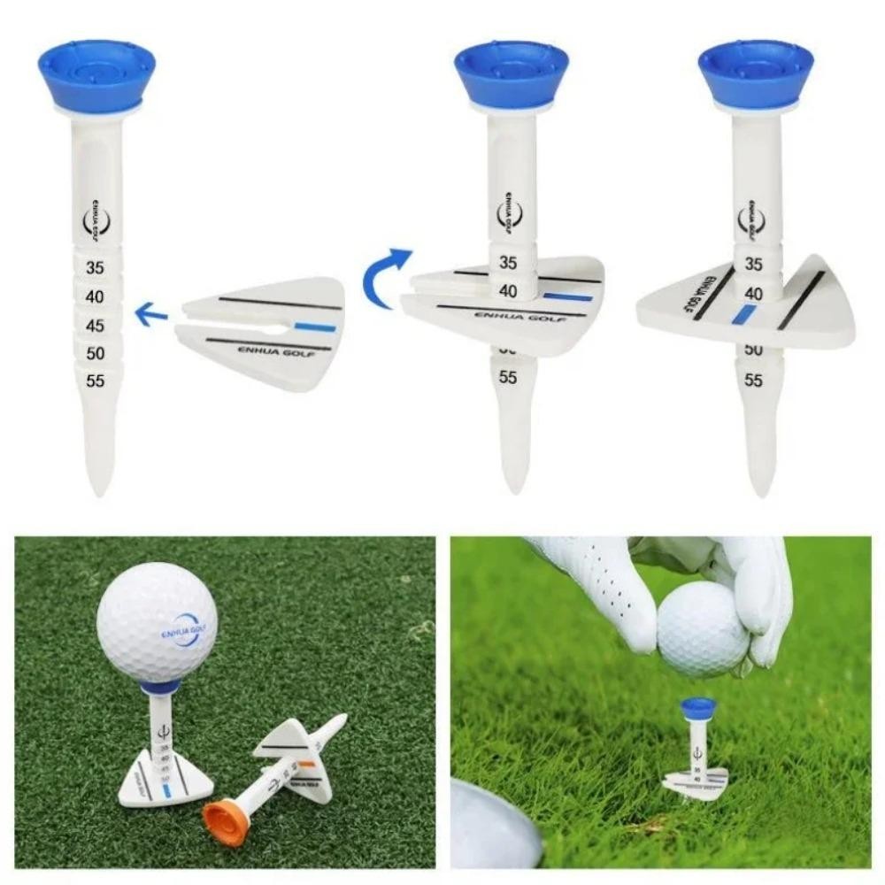 Tee Golf FEDAOG có hướng ngắm điều chỉnh, giá tập chơi gôn bền bỉ, bóng giới hạn chiều cao điều chỉnh, chân bước nhựa, dùng ngoài trời