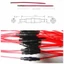 Vỏ cầu chì 1 / 10 chiếc, 250V với cáp dây 20AWG Giá đỡ cầu chì thủy tinh, Hộp cầu chì Loại vít 5X20mm 5 * 20mm 6 * 30mm Ống cầu chì