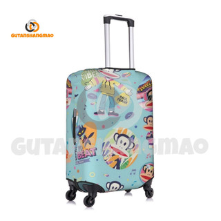 Dễ Thương Loopy Paul Frank Hành Lý Có Thể Giặt Được Vali Bảo Vệ Chống Trầy Xước Vali Phù Hợp Với 18-32 Inch