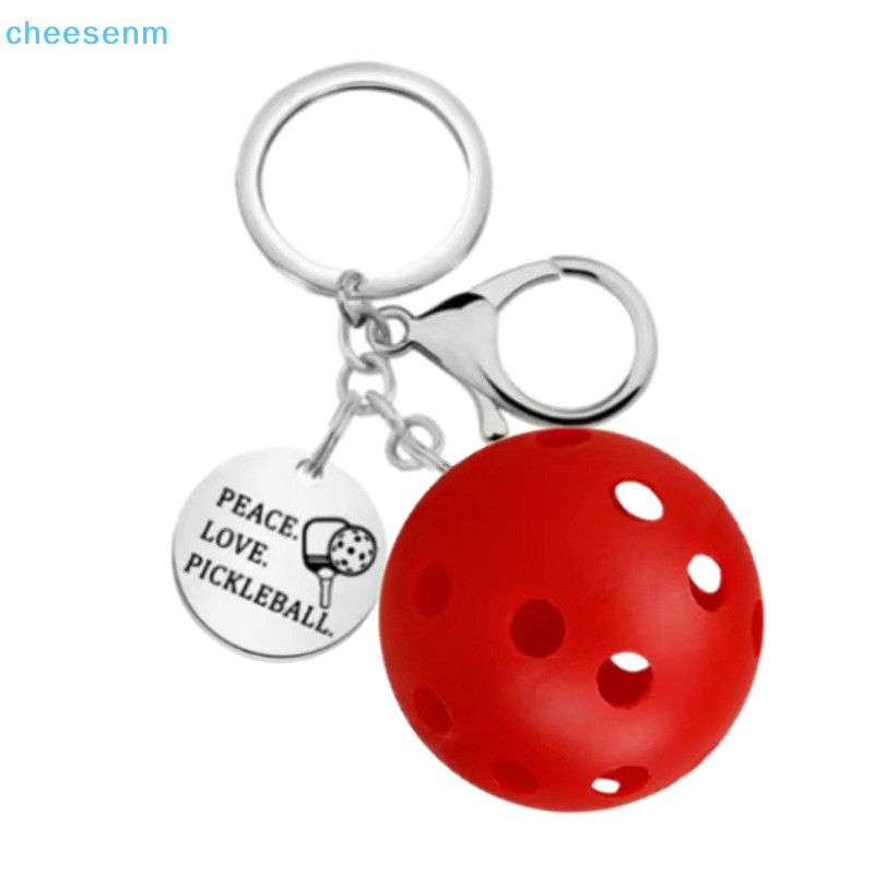 Cheenm 2024 Mới Pickleball Túi Thẻ Chìa Khóa Mặt Dây Chuyền Ô Tô Pickleball Móc Khóa Cho Đảng Hoilday Túi Xách Ví Quà Tặng Sinh Nhật VN
