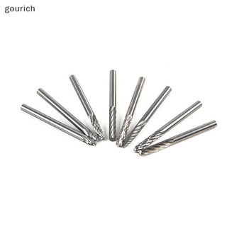 [Gou] Tập tin quay vonfram Hợp kim cứng Máy khoan khoan khoan mũi khoan 3mm Shank VN