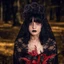 KIN Ma Quái Hoa Ren Veil Hình Băng Đô Quấn Tóc Nữ Cô Gái Halloween Cosplay Băng Đô Quấn Tóc