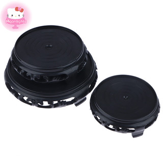 Moonlights 1 Tấm Nhựa Cao Khay Hoa Khung Giá Đỡ Màu Nâu Đen Đồ Dùng Làm Vườn Tròn Chậu Trang Trí Đế EN