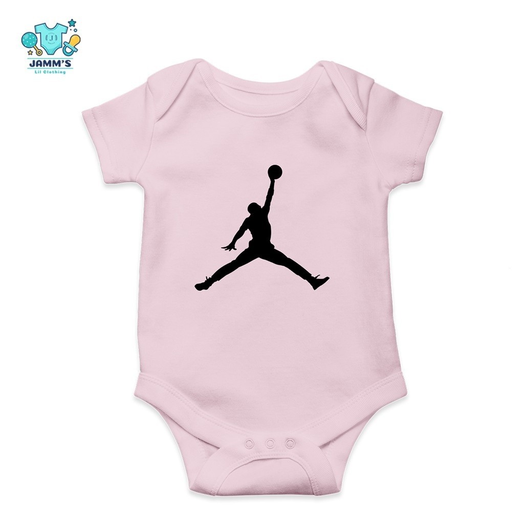 Bóng rổ Jordan Quần áo trẻ em oneies cho bé trai và bé gái áo liền quần bodysuits cotton LG0W