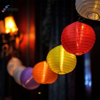Yuwei 12 Inch Chống Nước Chạy Bằng Năng Lượng Mặt Trời Đèn Lồng Trung Quốc Đèn LED Trang Trí Ngoài Trời Bóng Đèn Năng Lượng Mặt Trời Đèn Lồng Trang Trí Tiệc VN