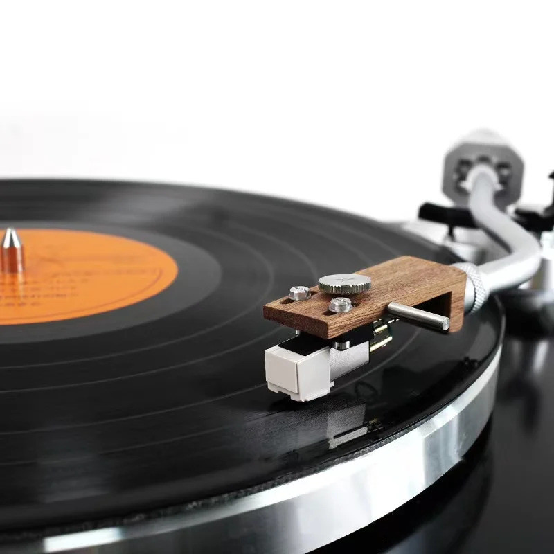 1 LP Vinyl Record Bàn Xoay Hộp Gỗ Chắc Chắn Stylus Headshell Với Đường Kết Nối Đối Trọng Cho Máy Ghi Âm Phụ Kiện