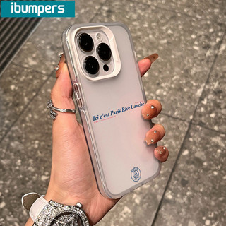 ibumpers Ốp Lưng IPhone Đơn Giản Họa Tiết Graffiti Tiếng Anh Ốp Điện Thoại Trong Suốt Nhám Mờ TPU Mỏng Chống Sốc Chống Bẩn Cho IPhone 16 15 14 12 13 11 Pro Max IP 7 8 Plus X XS XR