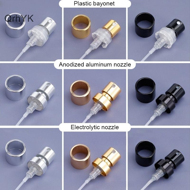Nhà máy thời trang 13mm 15mm 18mm Chai phun sương mịn Chai xịt được sử dụng cho chai nước hoa nhôm loại Bayonet 15mm Phù hợp với vòi phun QrhYK