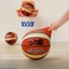 Bóng rổ im lặng FUZOU, 21cm/24cm, bóng tập luyện trong nhà giảm ồn, khoá kéo tháo rời, đàn hồi mềm chống va đập, quà cho bé