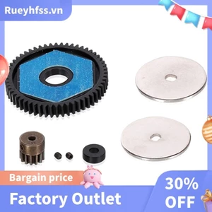 56t Spur Gear Chất liệu tổng hợp 56T Spur Gear Thay thế 56T Spur Gear 13T Bộ bánh răng truyền động cơ cho 1 / 10 RC Xe bánh xích Trục SCX10 SCX10 II Các bộ phận nâng cấp