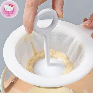 Moonlights Có Thể Tái Sử Dụng Nylon Siêu Mịn Lọc Lưới Lọc Thìa Sàng Sữa Đậu Nành Cà Phê Thực Phẩm Lọc Nhà Bếp Rây 100 200 400 Lưới EN