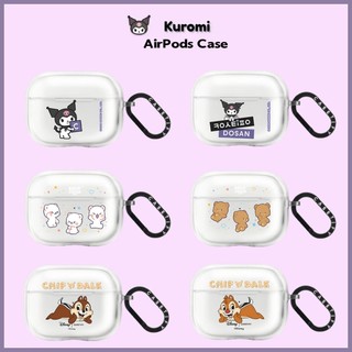 Cartoon+ Móc Chìa Khóa cho AirPods 4/Pro/Pro2/3/2/1 Vỏ Tai Nghe Bluetooth Không Dây