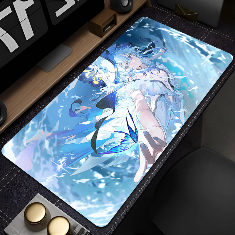 Gió hú Sóng The Shorekeeper Miếng Lót Chuột Phụ Kiện Chơi Game Văn Phòng Game Thủ Bàn Phím Bàn Thảm Chống Trơn Trượt Laptop PC Thảm Mousepad