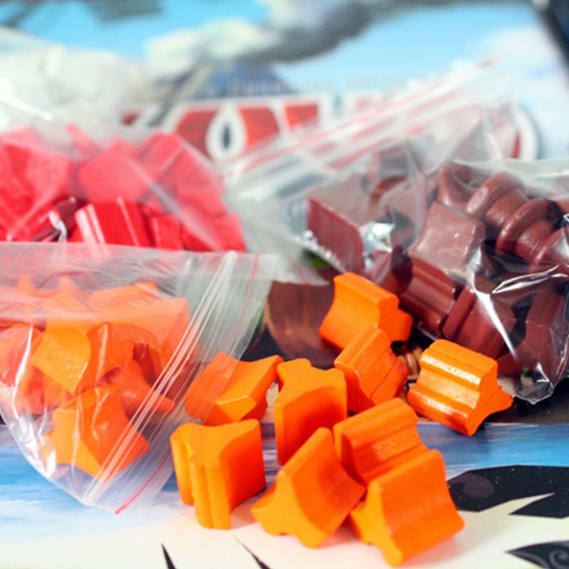 Boardgame Taluva Trò chơi xây dựng làng trên đảo Tigar