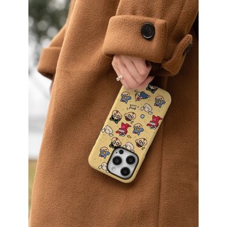 Ốp điện thoại 2 trong 1 Crayon Shin chan Apple 16 Pro iPhone 15 Pro Max Phim mới 14 / 13 Sáng tạo 12 / 11 Pro Max 7 / 8 Plus Vỏ điện thoại