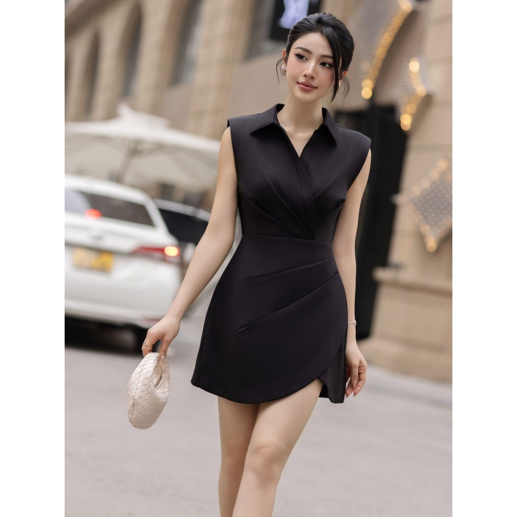 Ảnh JOVEN Đầm Nữ Vigo Ngắn Form Ôm Xoè A 3
