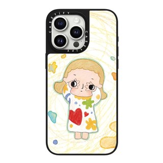 Ốp điện thoại cứng gương Graffiti từ tính cho iPhone 16 Pro Max 16 Plus 15 Pro Max 14 13 12 11 Ốp lưng Acrylic phía sau chống sốc