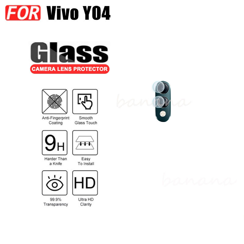 Ốp Điện Thoại Chống Sốc Vivo Y04 Cho Vivo Y29S Y19S Y03 Y03T Kính Cường Lực Và Ống Kính Chống Tia Xanh