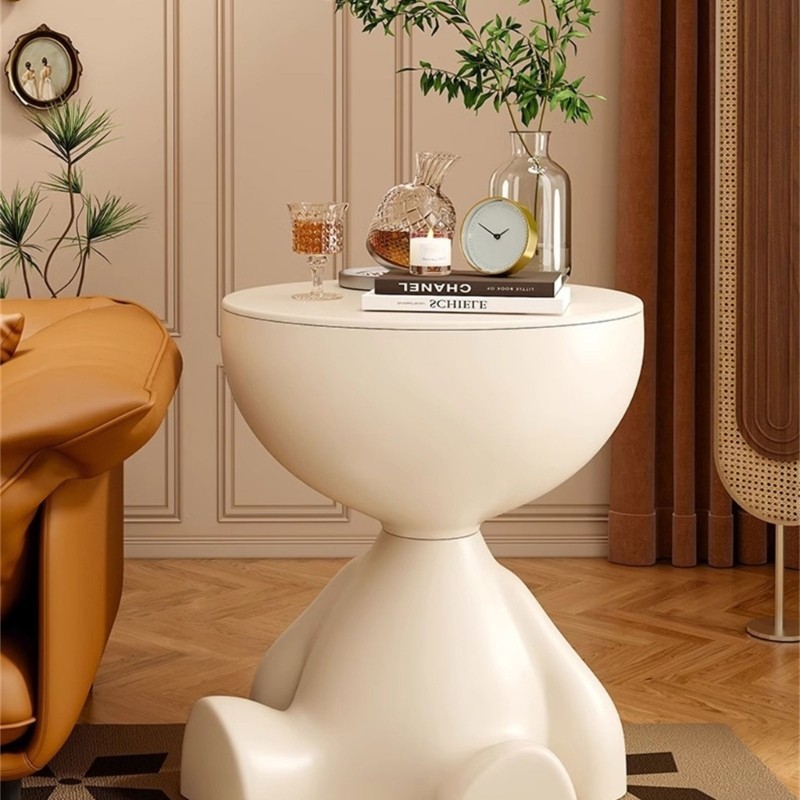 Bàn cà phê bằng nhựa chắc chắn PPY có giá đựng đồ bổ sung nhiều màu