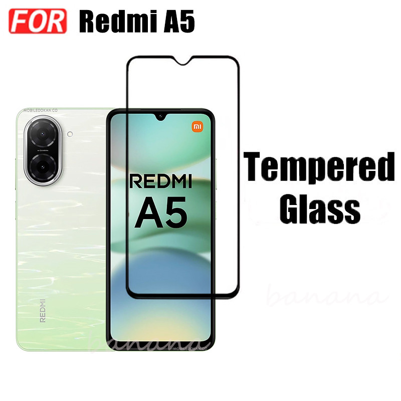 Phim Kính Cường Lực 3 TRONG 1 Redmi A5 Cho Redmi A4 Redmi 3 Full Cover Kính Bảo Vệ Màn Hình + Phim Ống Kính Máy Ảnh + Phim Mặt Sau