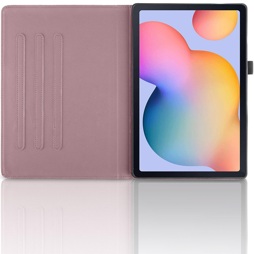 Ốp điện thoại da PU xoay 360 dập nổi Ốp điện thoại TPU mềm cho Samsung Tab A 8.0 "2019 Tab A7 Lite 8.7 A7 10.4 A8 10.5 S6 Lite P610 A9 A9 + X210 S7S8 T870 S9 + S9FE + S8 Ultra S9 Ultra