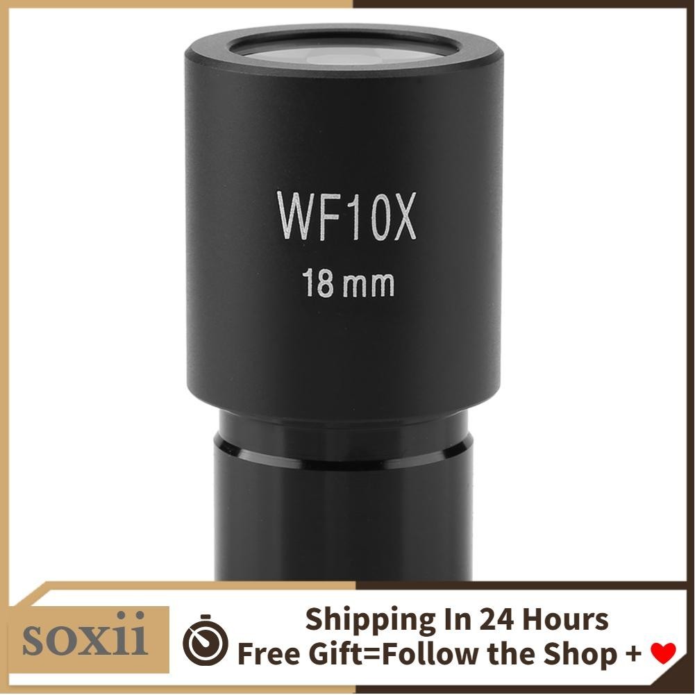 Soxii Kính hiển vi thị kính 10X Rõ ràng hơn, bền hơn cho sinh học