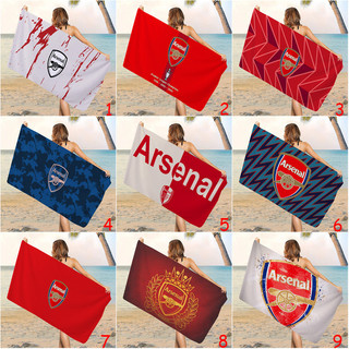 Khăn tắm đi biển Arsenal F.C. In một mặt Khăn tắm vải Terry thấm hút mềm Trang chủ Đồ dùng phòng tắm