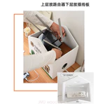 Máy Tính Để Bàn wifi Router Hộp Bảo Quản Ổ Cắm Gỗ Bộ Top Box Kệ Mặt Bàn Trang Trí Dây Hộp Sắp Xếp — ảnh 7