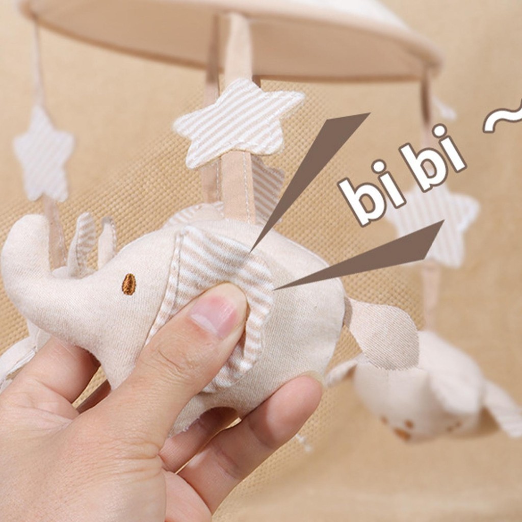 Cũi Cho Bé Di Động Với Âm Nhạc Động Vật Dễ Thương Đồ Chơi Mầm Non Treo Đồ Chơi Âm Nhạc Cho Bé Giường Chuông Trẻ Em Đầu Giường Lục Lạc saixit2vn