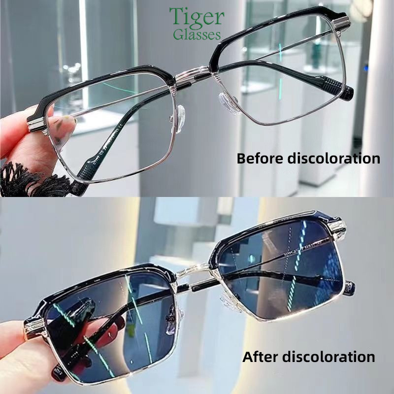 Kính gọng đổi màu ra nắng - phiên bản PRO cho nam nữ chống tia UV 147