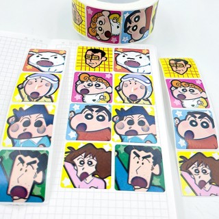 Cuộn 500 Sticker - Hoạt Hình Ngộ Nghĩnh, Quà Tặng, Chúc Mừng Sinh Nhật, Anime [Link1]