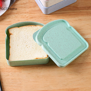 Gcdhome Cơm Trưa Bánh Mì Nướng Bánh Sandwich Hộp Đựng Nhiều Màu Dung Tích Lớn Nhân Viên Văn Phòng Nhựa Bento Case Dễ Dàng Làm Sạch Nhẹ Di Động HOT