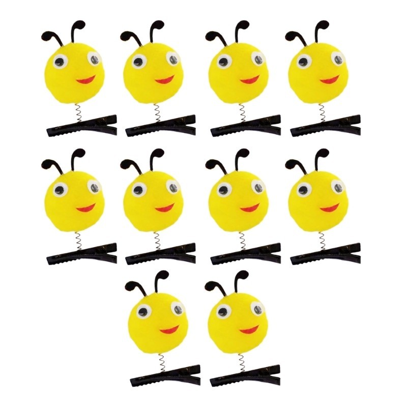 Bầu Trời 10 Bộ Tóc Mùa Xuân Barrettes Cho Nổ Bím Tóc Bé Gái Trẻ Em Chụp Ảnh Lớp Học Phần Thưởng Kẹp Tóc Cho Bé Gái