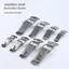BORAGETE Toggle Chốt Bắt, Khóa khóa lò xo an ninh chống trộm, Phần cứng đa chức năng chống trộm Khóa hóa đơn vịt Hộp tủ