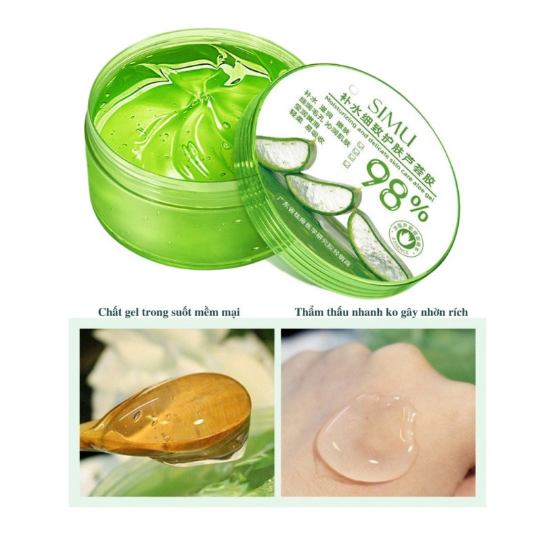 Gel Dưỡng Da Zapat Nha Đam - Hình ảnh thực tế