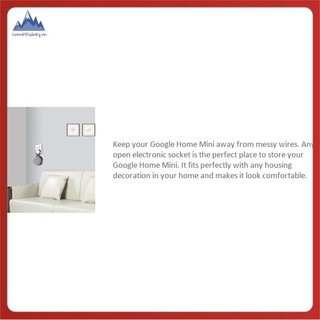 [Cornellsidney.vn] Thích hợp cho Google Audio cho Google Nest Giá đỡ treo tường Mini Ổ cắm thế hệ thứ hai Giá đỡ treo móc treo