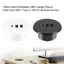 Bàn văn phòng Niki Bộ sạc USB nhúng Lỗ tròn Hai USB Type C Hub đa năng