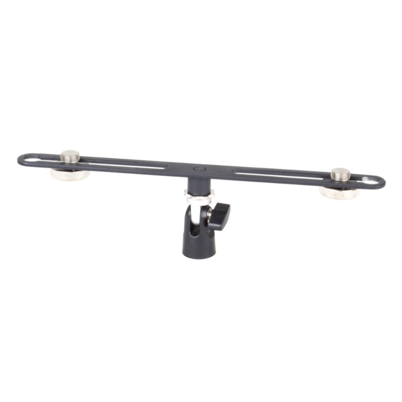 Thanh gắn Mic đôi GODD với 5 8 sợi cho hầu hết các chân đế micro Cánh tay bùng nổ