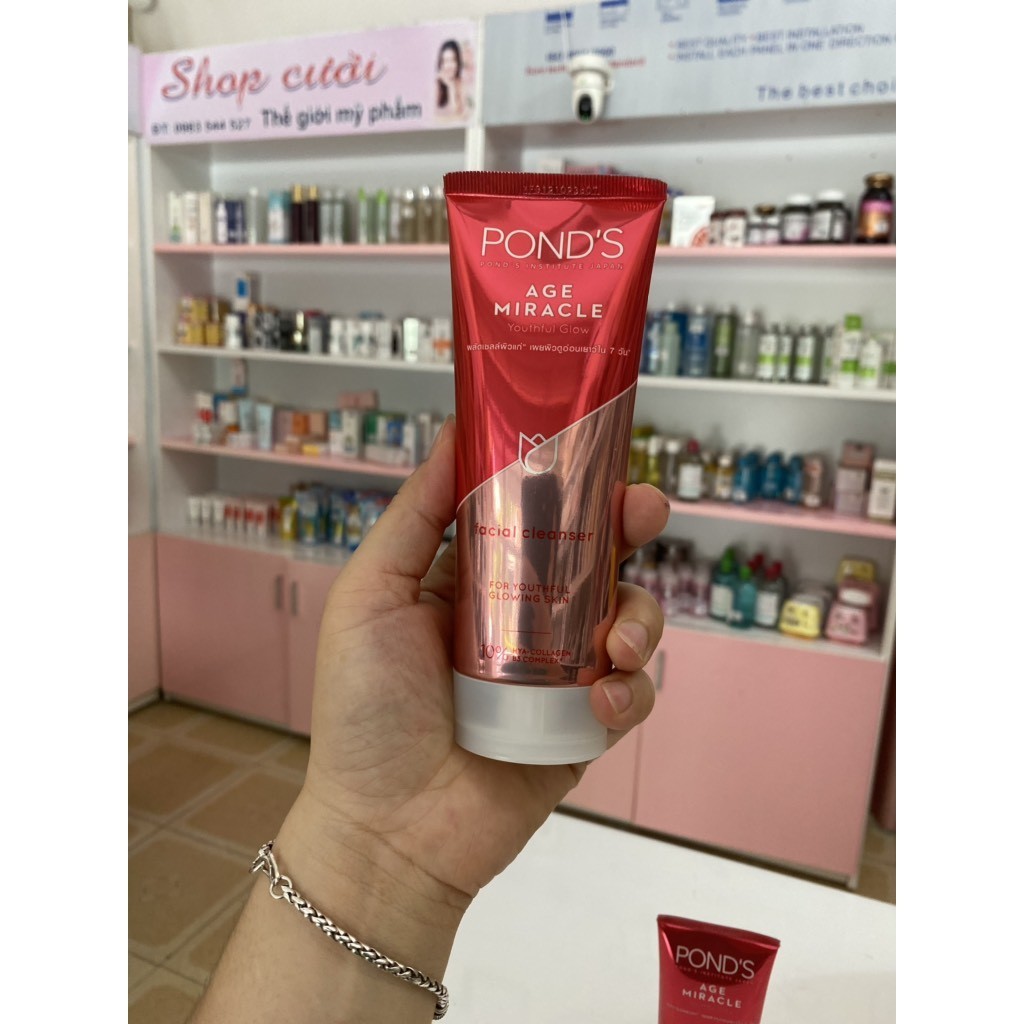 [Chính hãng] [Ảnh thật] Sữa rửa mặt pon đỏ cao cấp Thái Lan 100ml