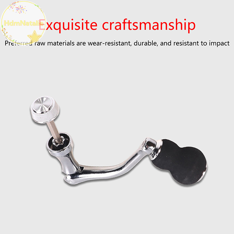 Hdmnatalie Máy Quay Phụ Kiện CNC Full Kim Loại Vừa Lớn Cánh Tay Rocker Máy Câu Sửa Đổi Dụng Cụ Câu Cá Phụ Kiện VN
